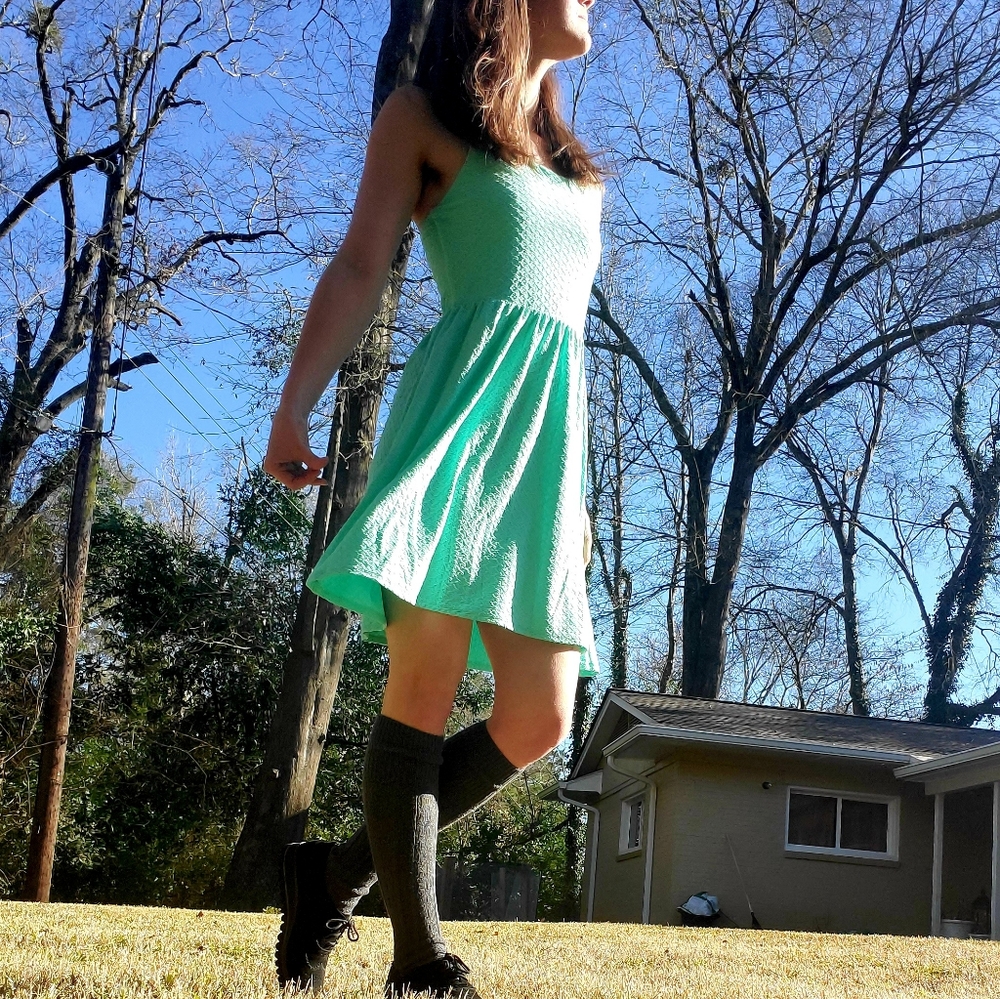 Mint Blue Dress